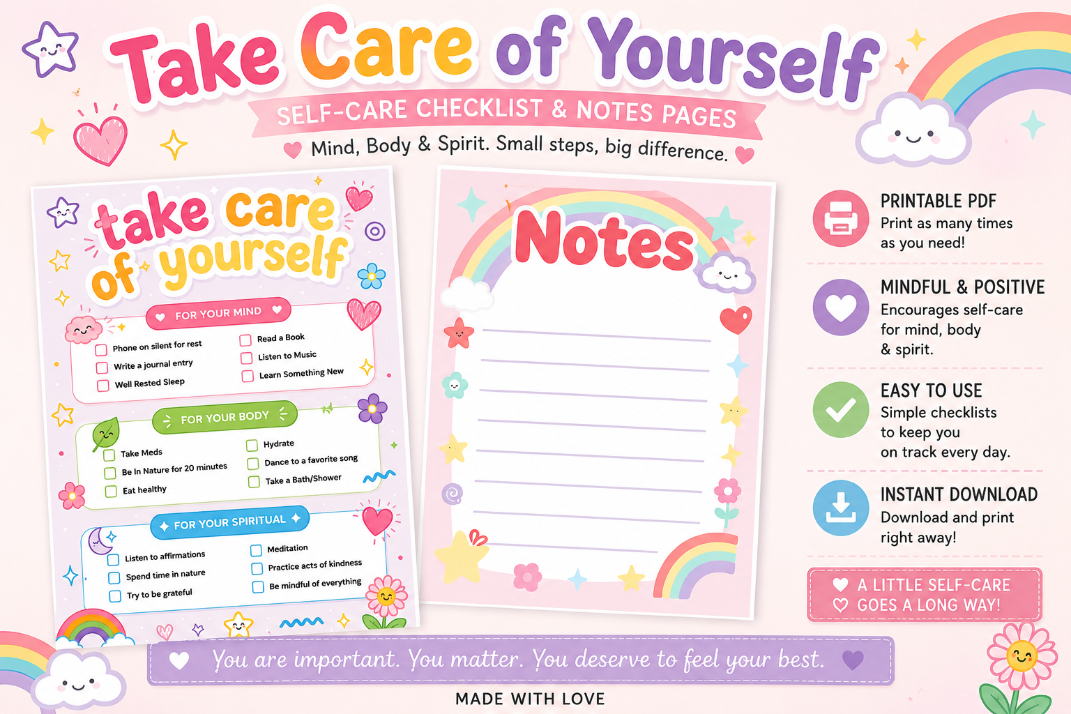 Self-Care Checklist
