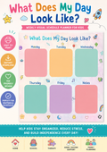 Kids Weekly Visual Schedule Printable